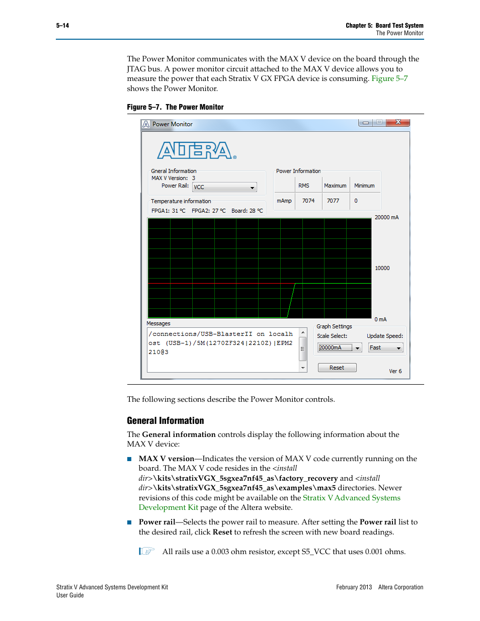 General information, General information –14 | Altera Stratix V Advanced Systems User Manual | Page 32 / 42