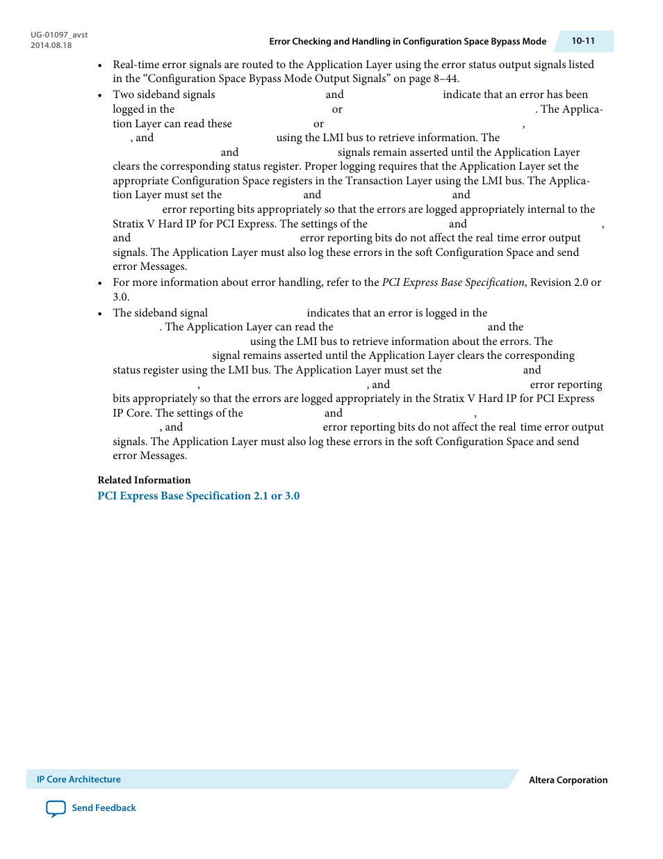 Altera Stratix V Avalon-ST User Manual | Page 178 / 293