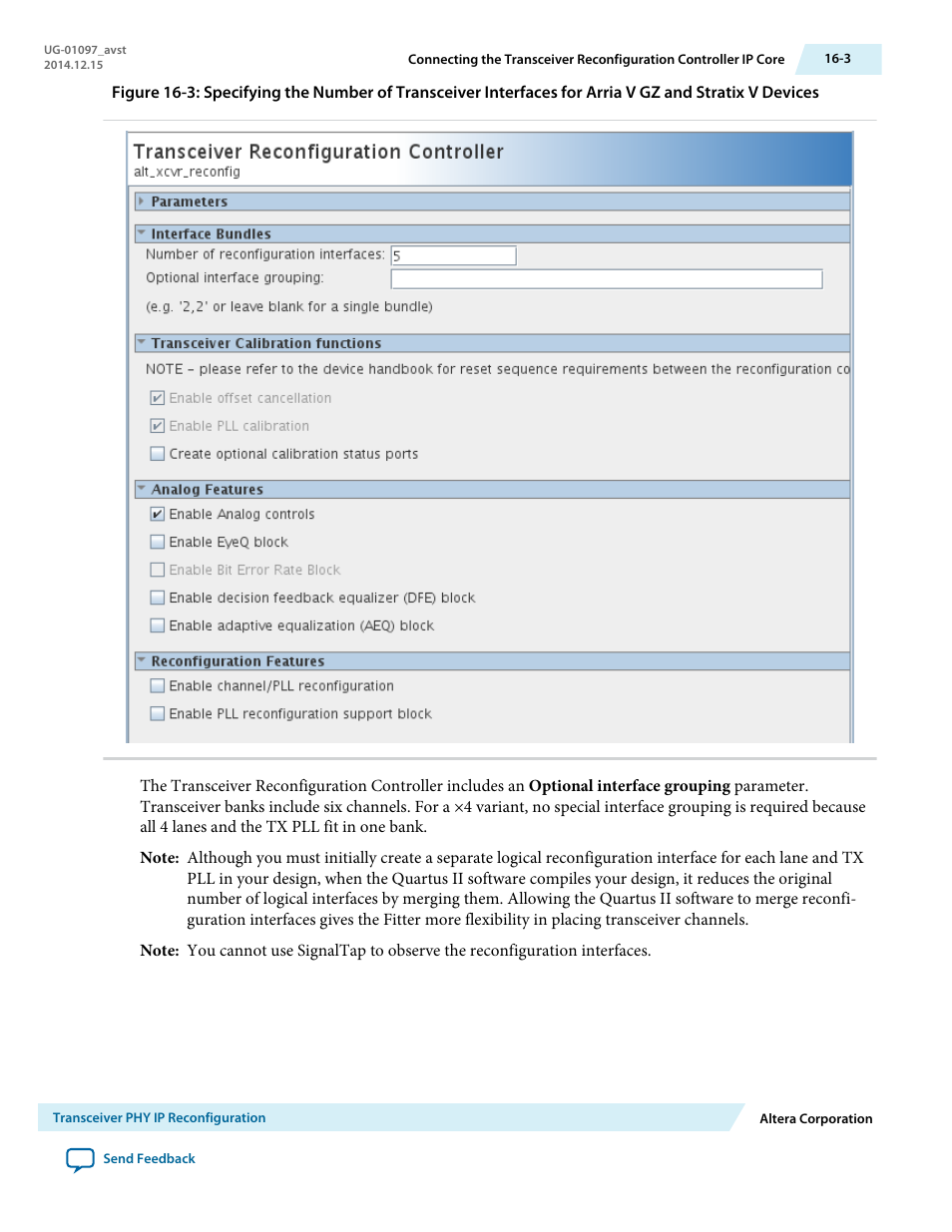 Altera Stratix V Avalon-ST User Manual | Page 210 / 293
