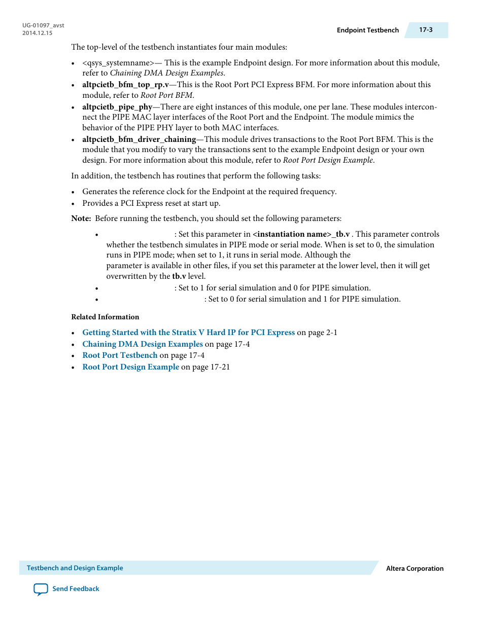 Altera Stratix V Avalon-ST User Manual | Page 214 / 293