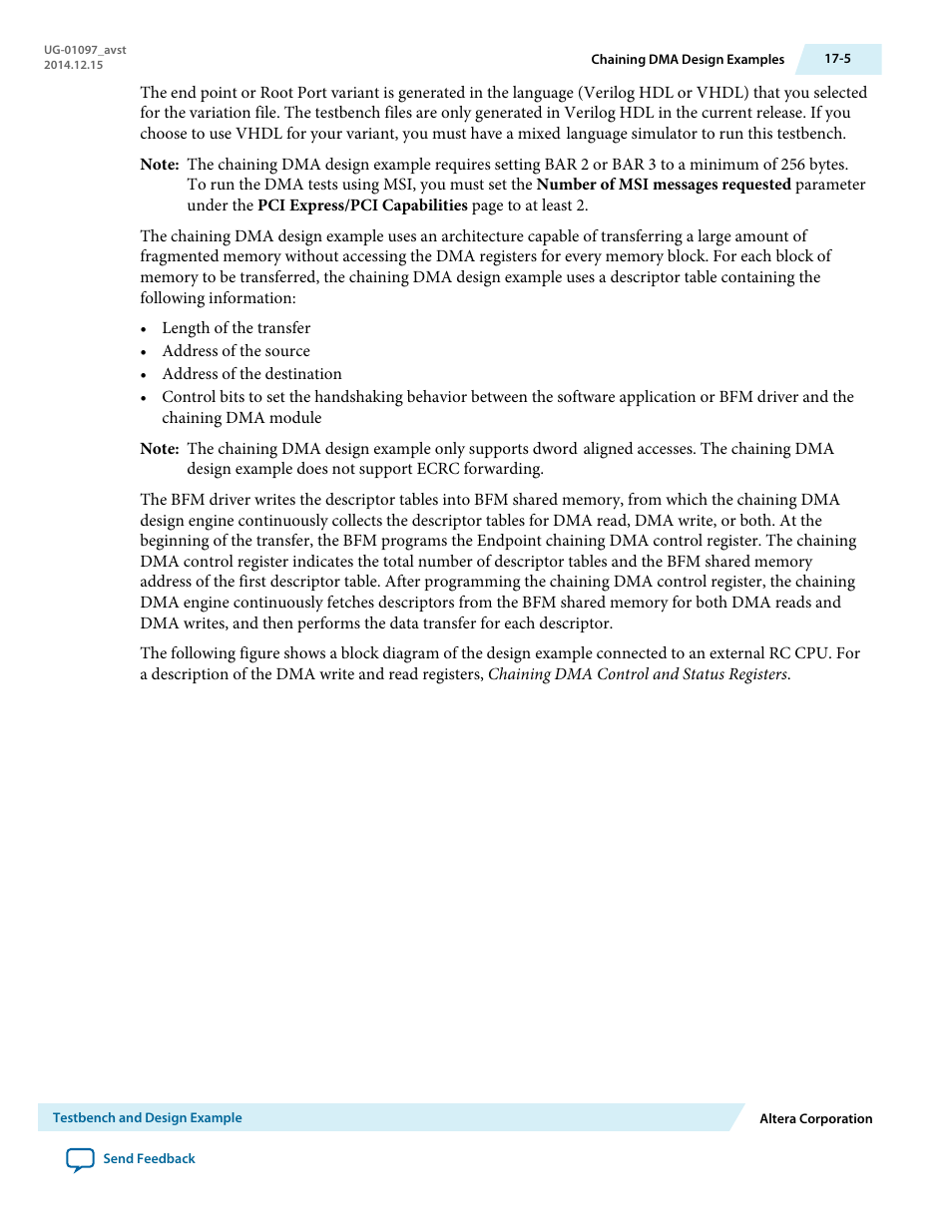 Altera Stratix V Avalon-ST User Manual | Page 216 / 293