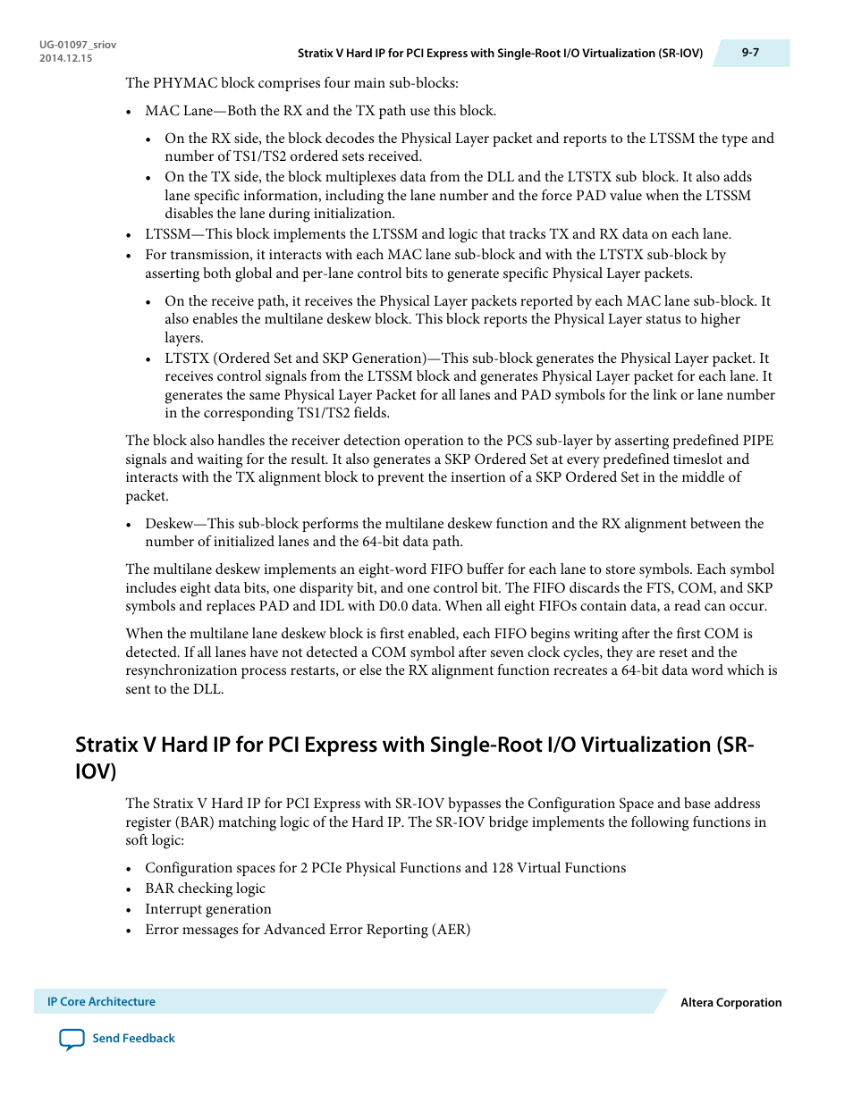 Altera Stratix V Avalon-ST User Manual | Page 131 / 158