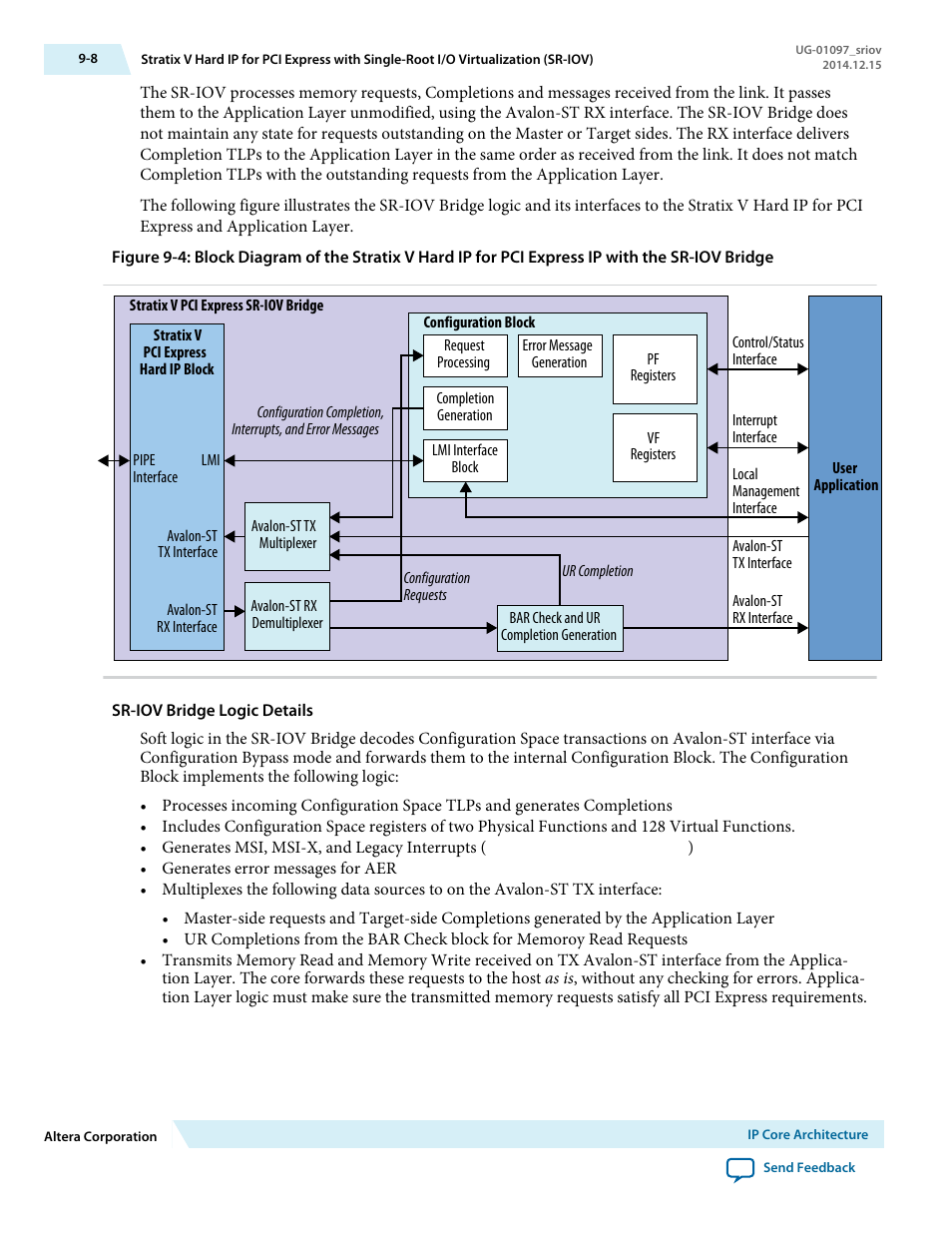 Altera Stratix V Avalon-ST User Manual | Page 132 / 158