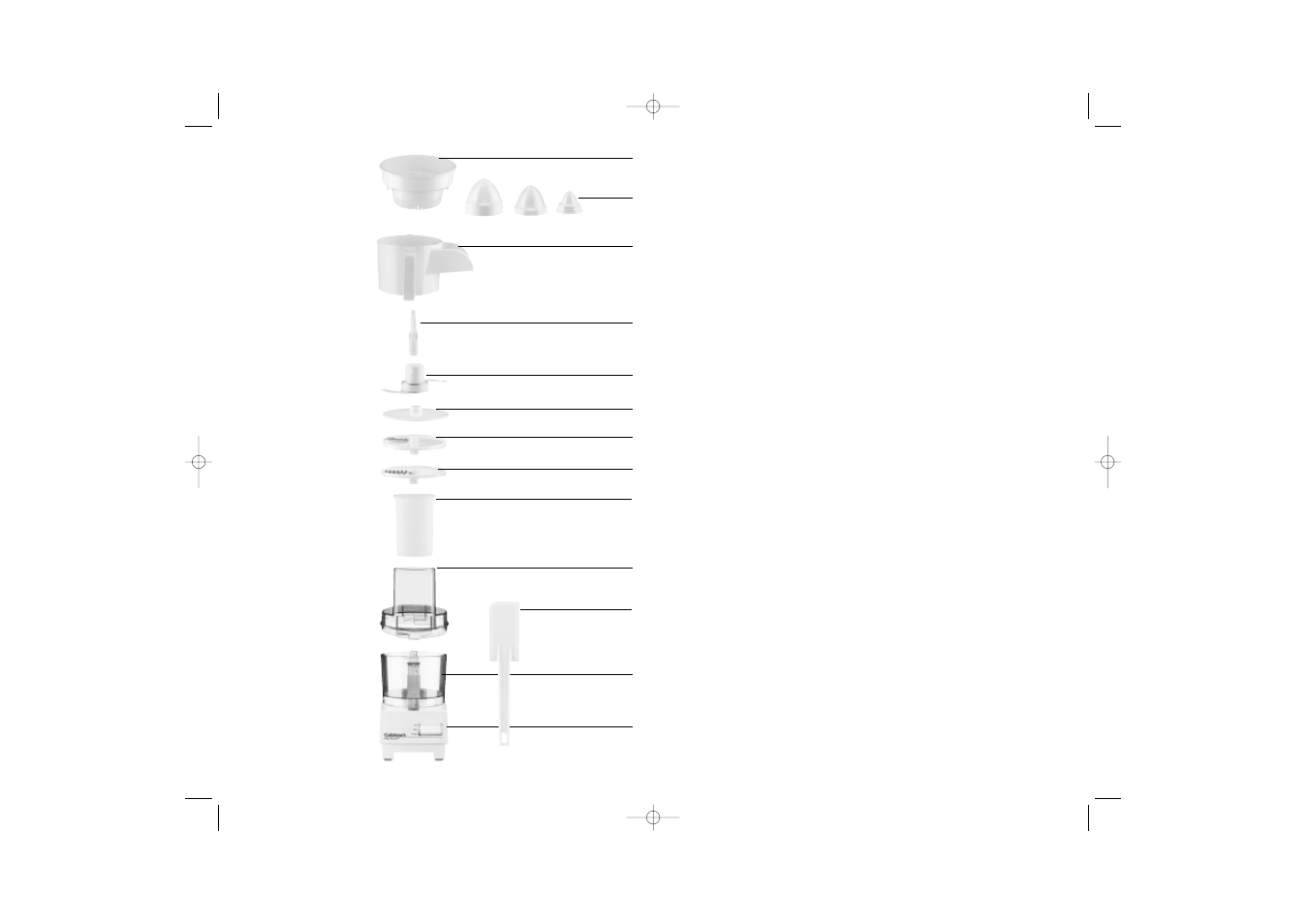 Assembly instructions, The machine functions, Operating instructions | Chopping, pureeing, mixing, The machine includes | Cuisinart LPP User Manual | Page 4 / 17