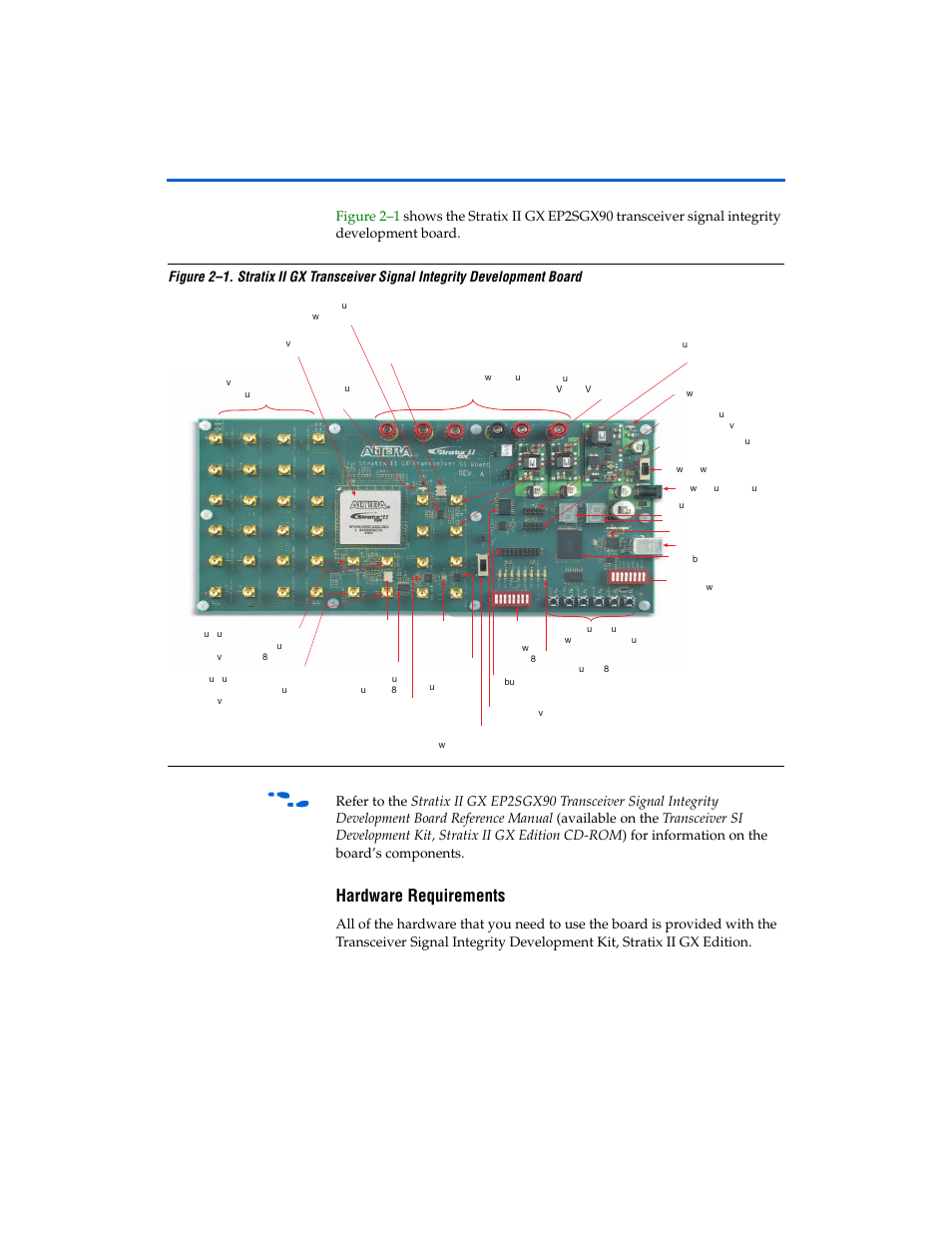 Hardware requirements, Hardware requirements -3 | Altera Transceiver SI User Manual | Page 11 / 38