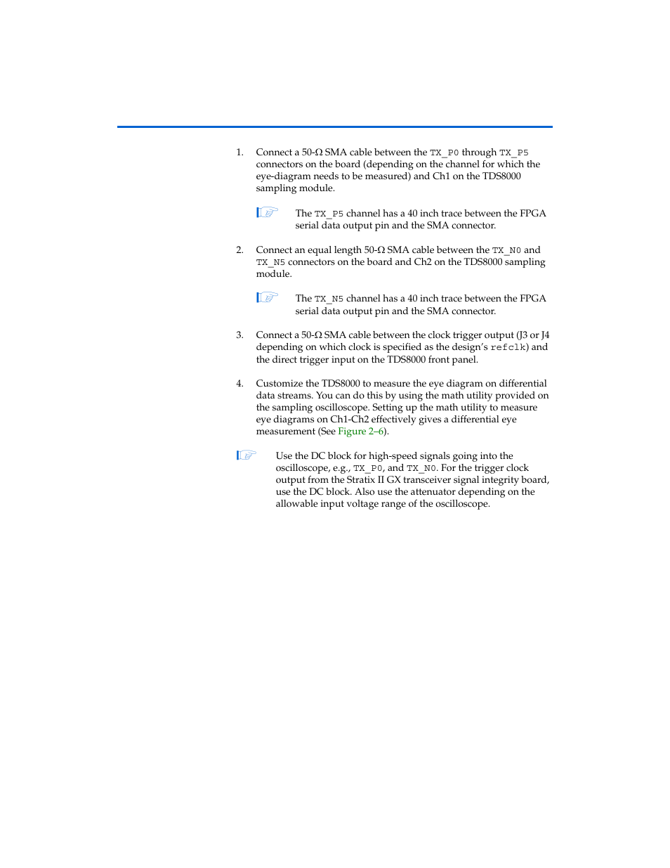 Altera Transceiver SI User Manual | Page 26 / 38