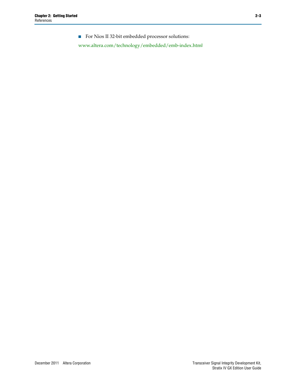 Altera Transceiver Signal Integrity User Manual | Page 9 / 34