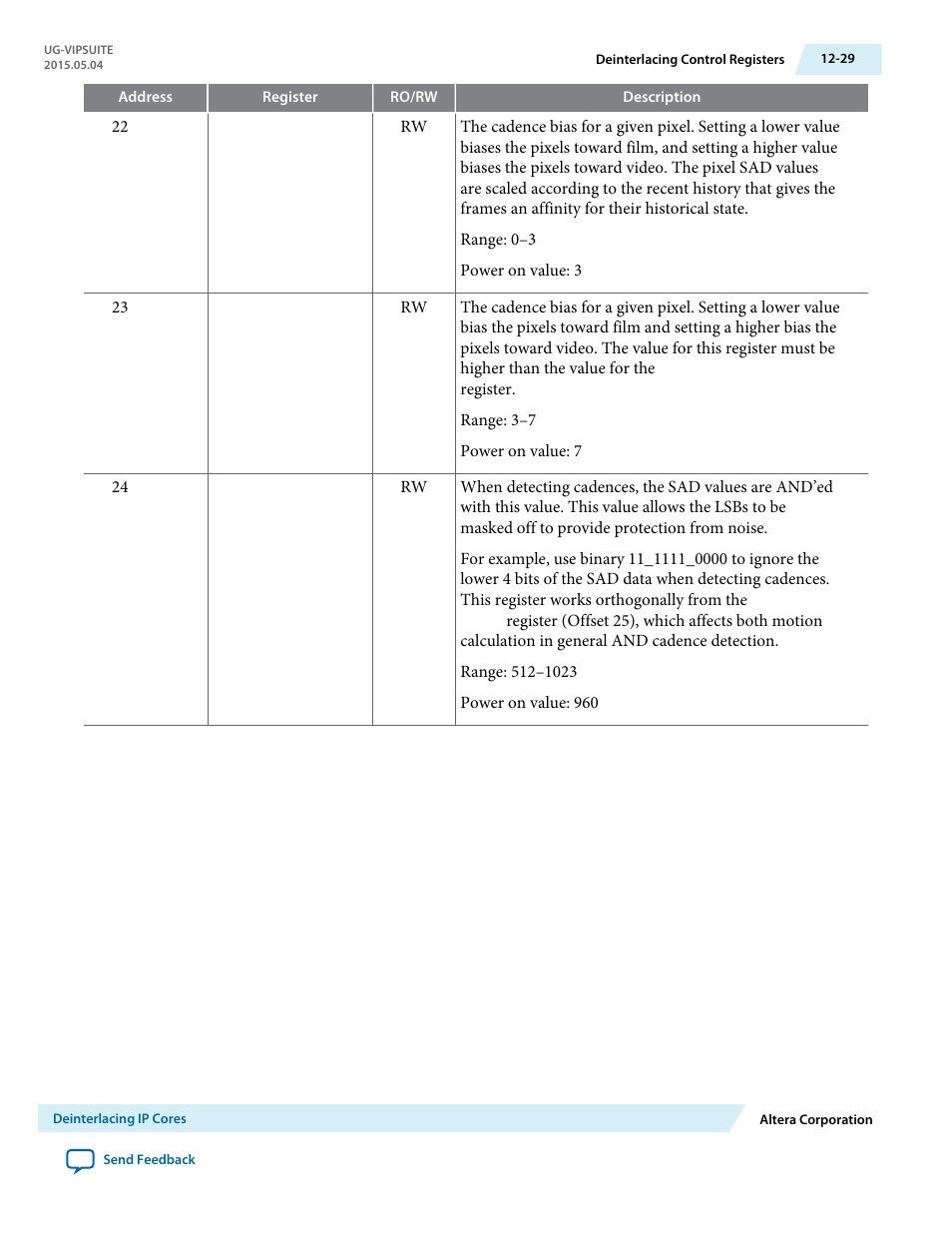 Altera Video and Image Processing Suite User Manual | Page 188 / 310