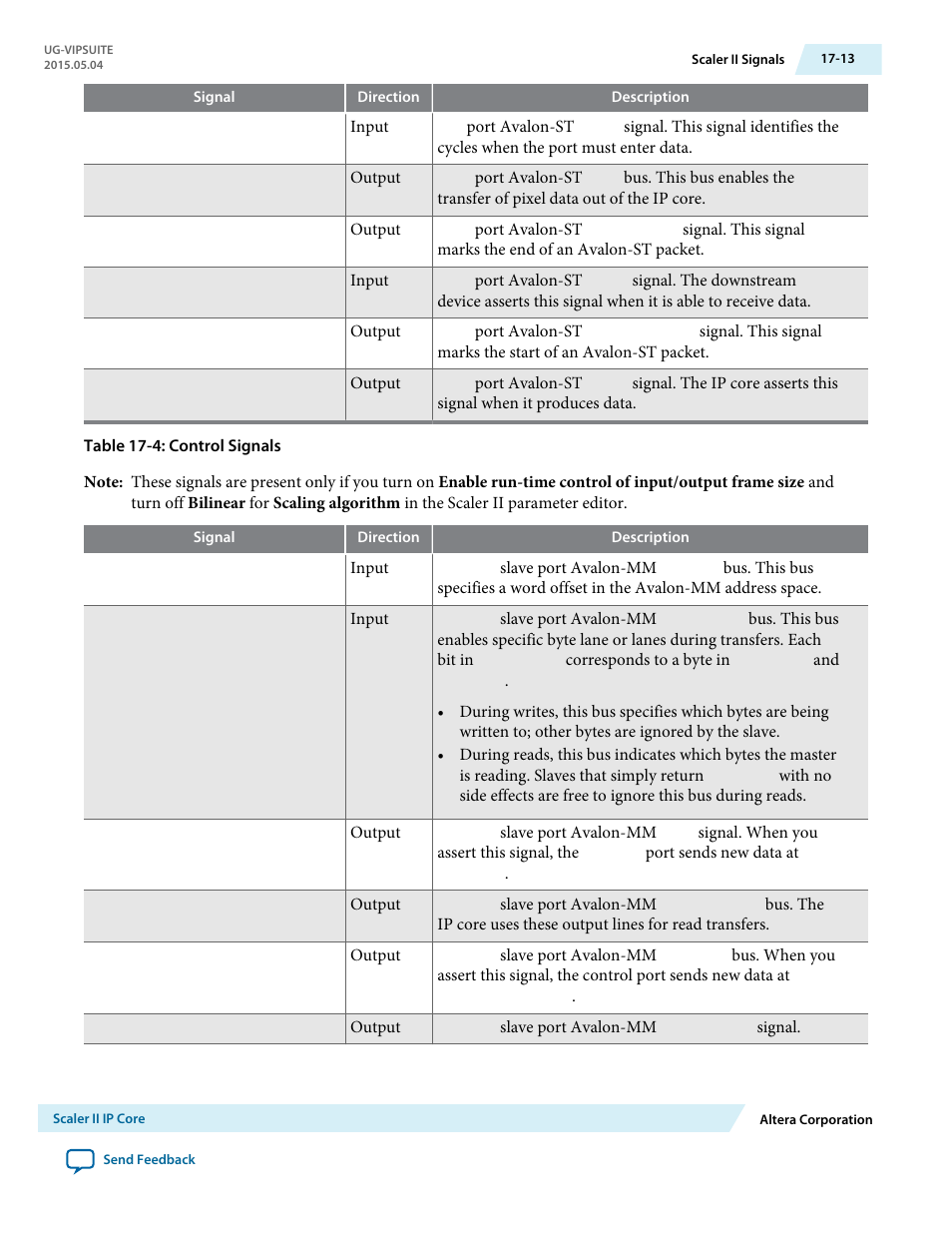Altera Video and Image Processing Suite User Manual | Page 234 / 310