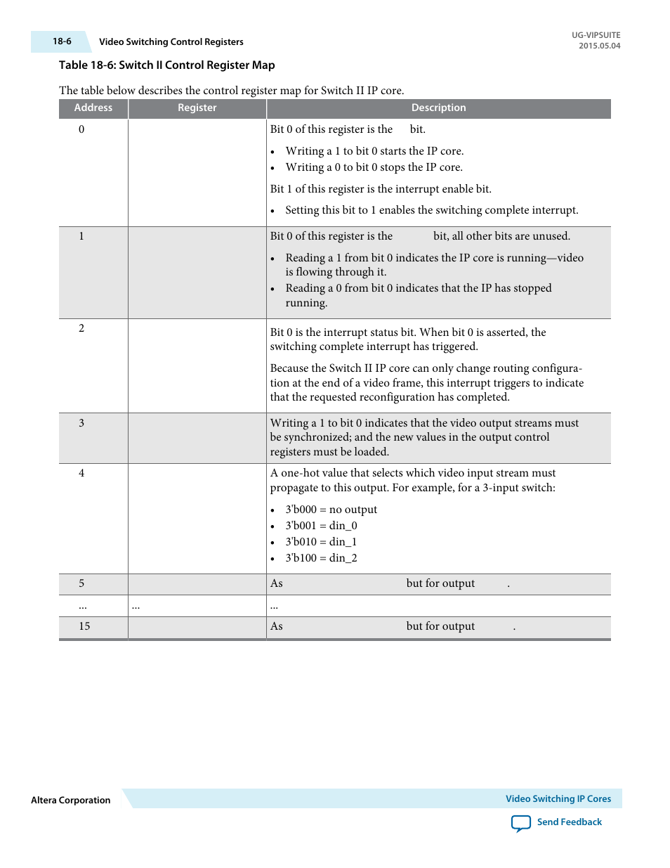 Altera Video and Image Processing Suite User Manual | Page 242 / 310