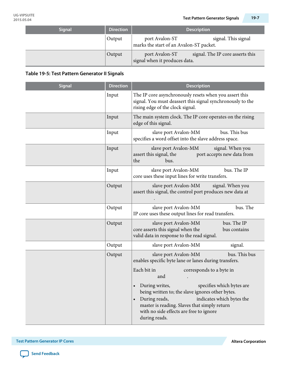 Altera Video and Image Processing Suite User Manual | Page 249 / 310