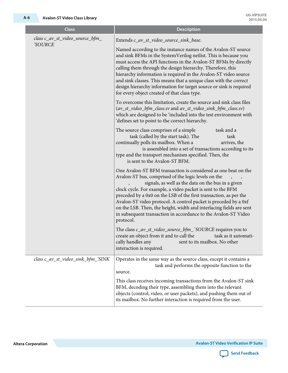 Altera Video and Image Processing Suite User Manual | Page 274 / 310