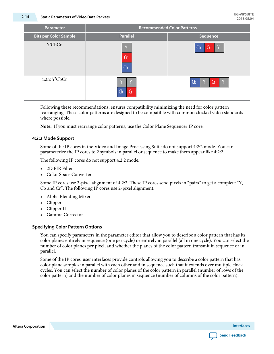 Altera Video and Image Processing Suite User Manual | Page 41 / 310