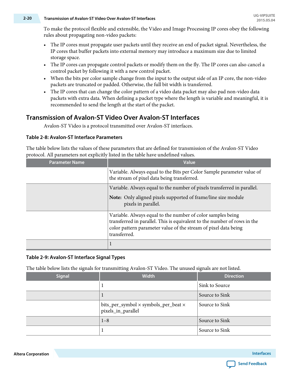 Altera Video and Image Processing Suite User Manual | Page 47 / 310