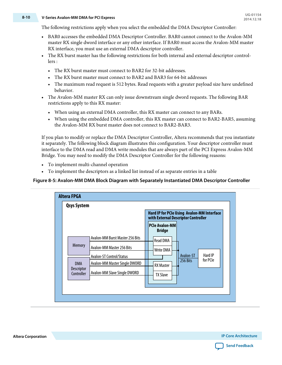 Altera V-Series Avalon-MM DMA User Manual | Page 123 / 142