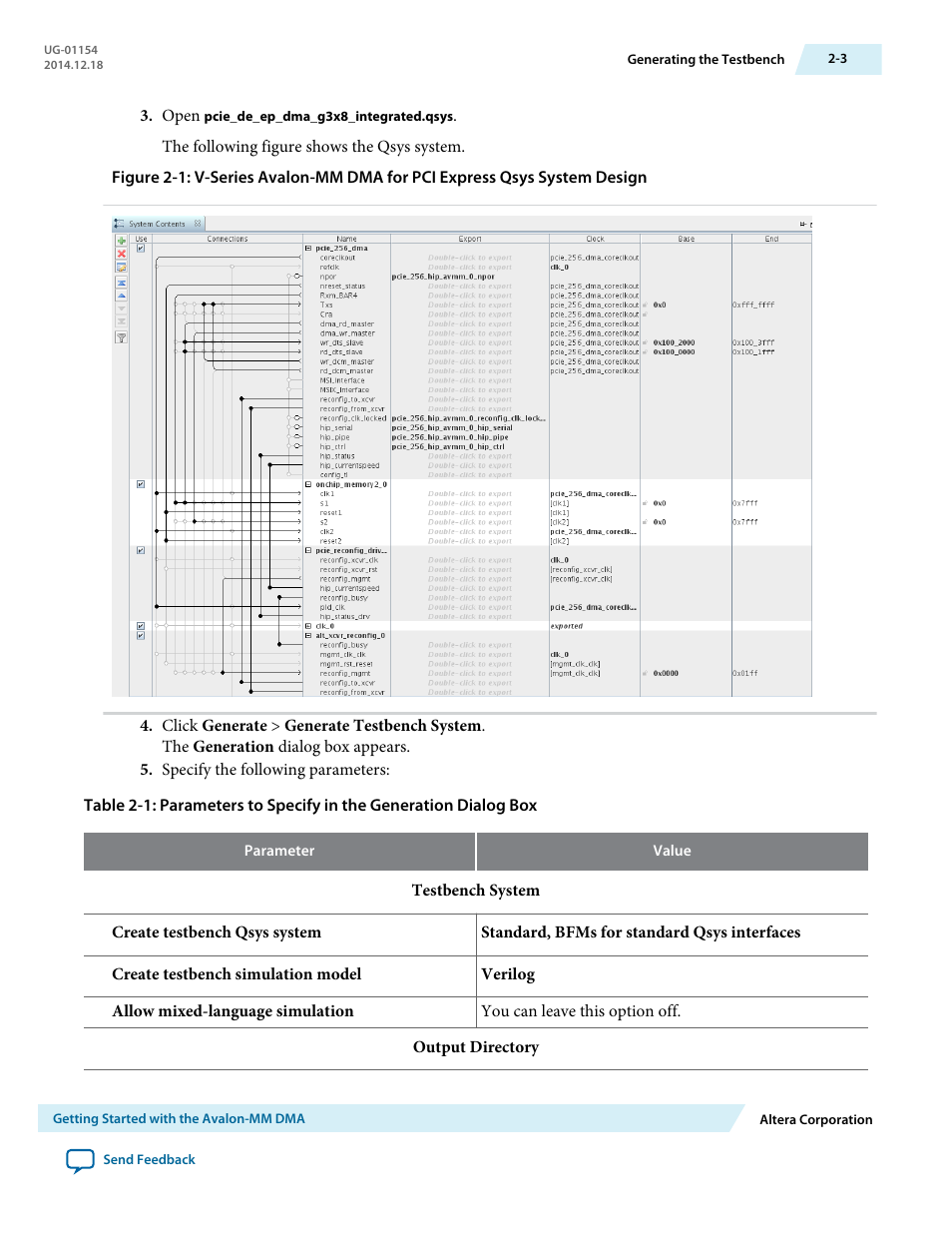 Altera V-Series Avalon-MM DMA User Manual | Page 17 / 142