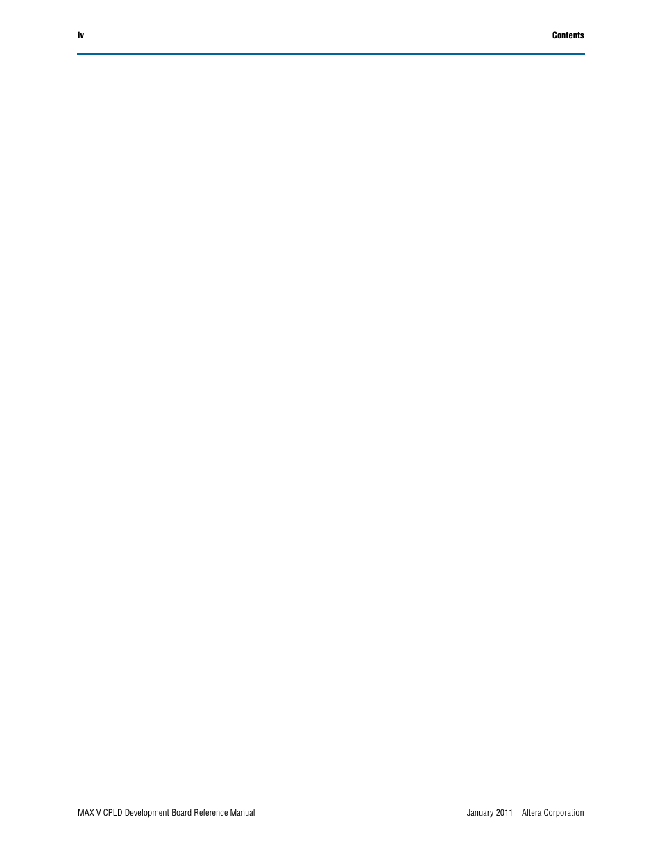 Altera MAX V CPLD Development Board User Manual | Page 4 / 24