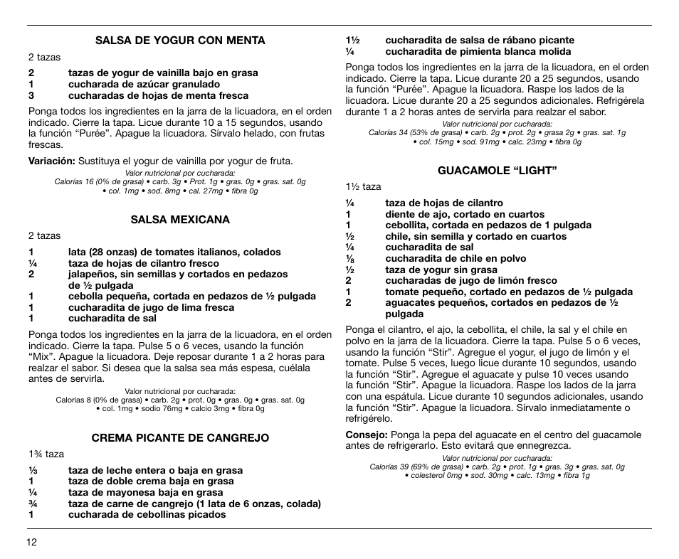 Cuisinart SPB-7 Series User Manual | Page 32 / 41