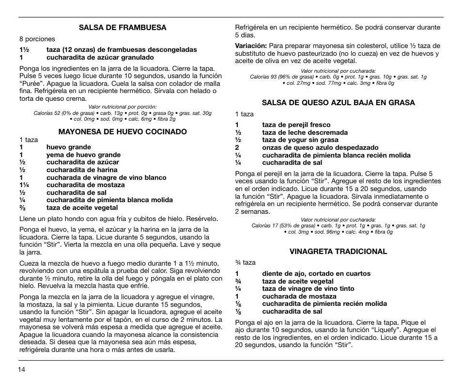 Cuisinart SPB-7 Series User Manual | Page 34 / 41
