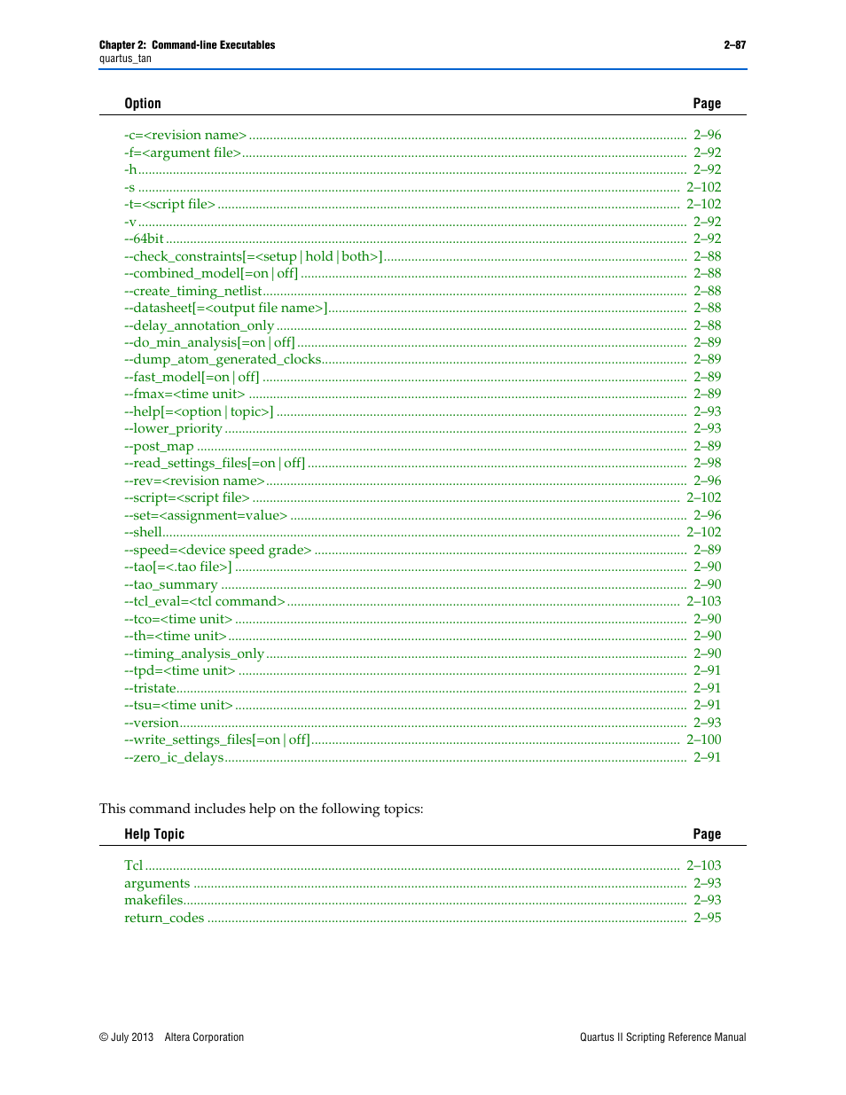 Altera Quartus II Scripting User Manual | Page 113 / 634