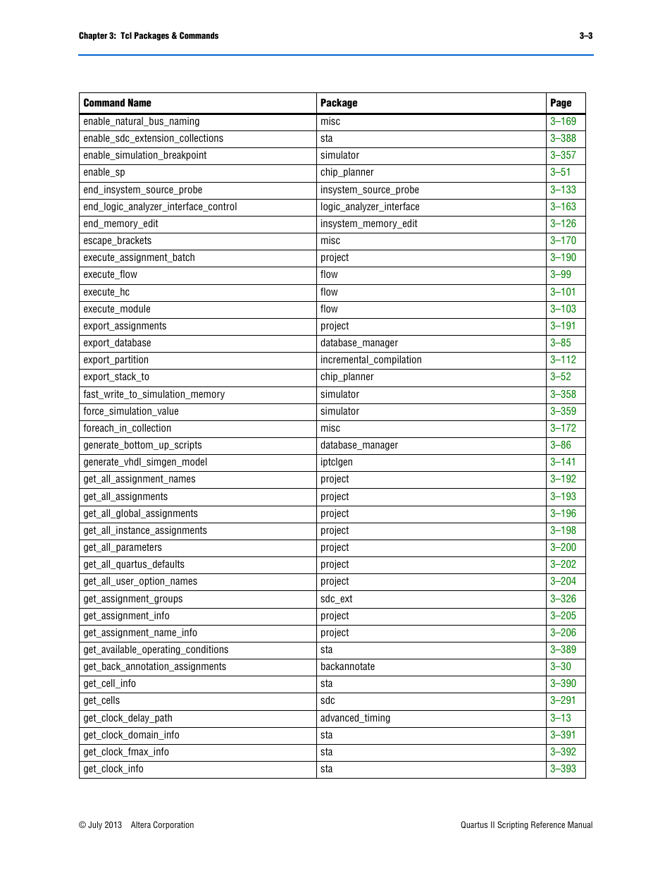 Altera Quartus II Scripting User Manual | Page 133 / 634