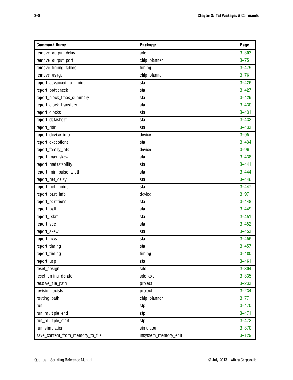 Altera Quartus II Scripting User Manual | Page 138 / 634