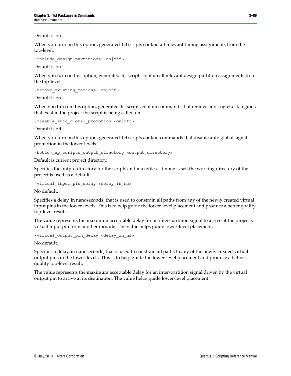 Altera Quartus II Scripting User Manual | Page 219 / 634