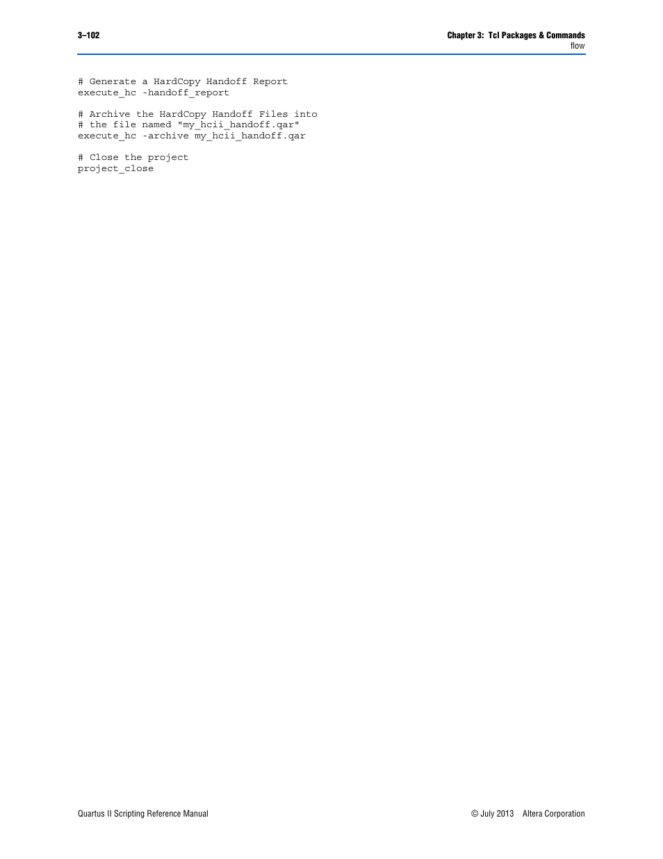 Altera Quartus II Scripting User Manual | Page 232 / 634