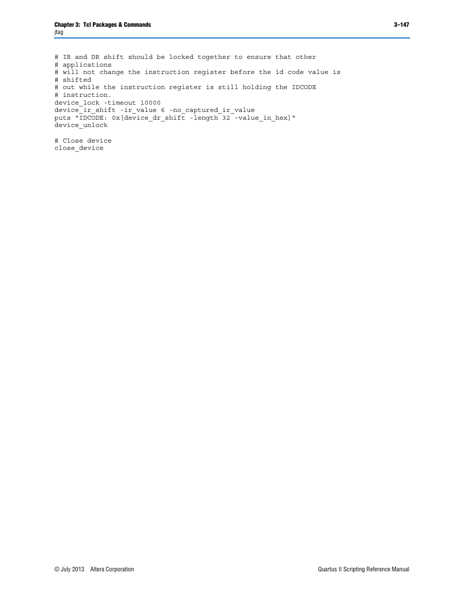 Altera Quartus II Scripting User Manual | Page 277 / 634