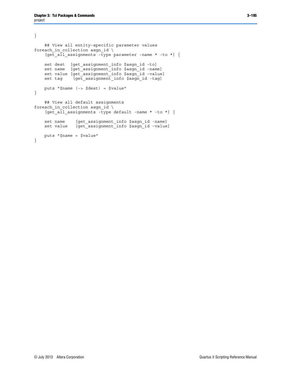 Altera Quartus II Scripting User Manual | Page 325 / 634