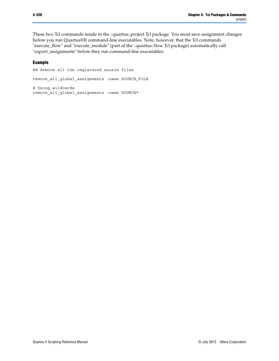 Example | Altera Quartus II Scripting User Manual | Page 358 / 634