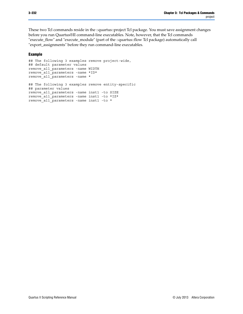 Example | Altera Quartus II Scripting User Manual | Page 362 / 634
