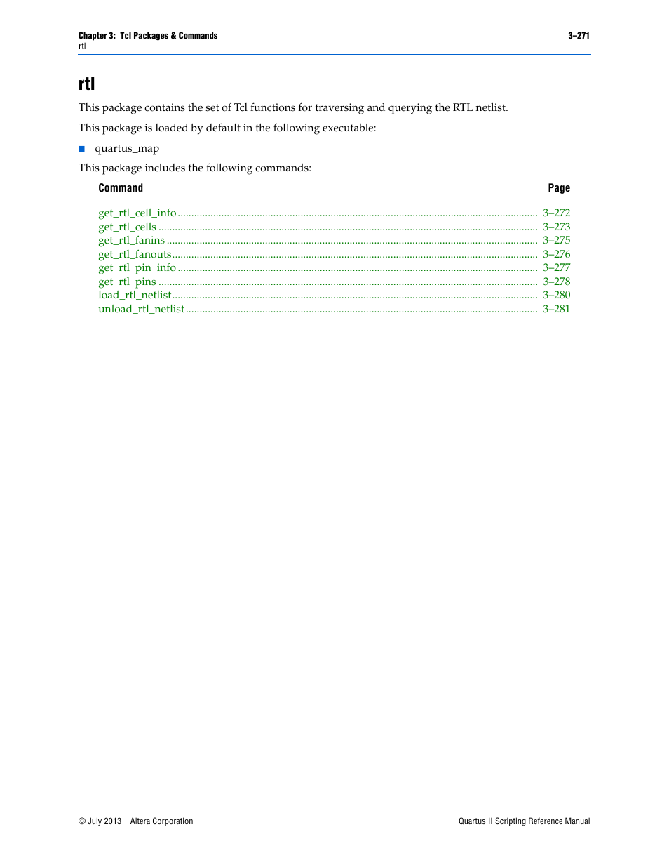 Rtl –271 | Altera Quartus II Scripting User Manual | Page 401 / 634