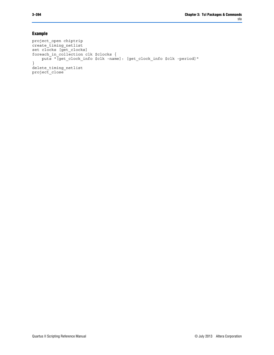 Example | Altera Quartus II Scripting User Manual | Page 524 / 634