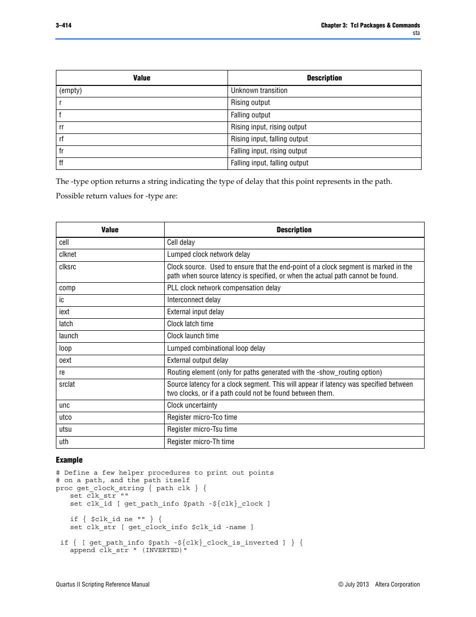 Example | Altera Quartus II Scripting User Manual | Page 544 / 634