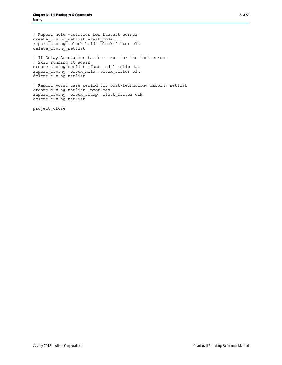Altera Quartus II Scripting User Manual | Page 607 / 634