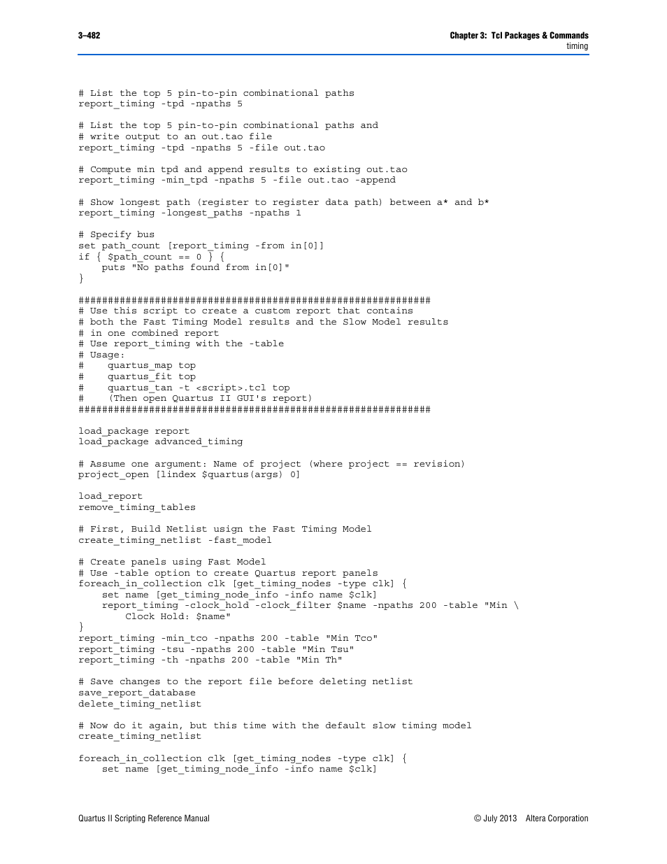 Altera Quartus II Scripting User Manual | Page 612 / 634