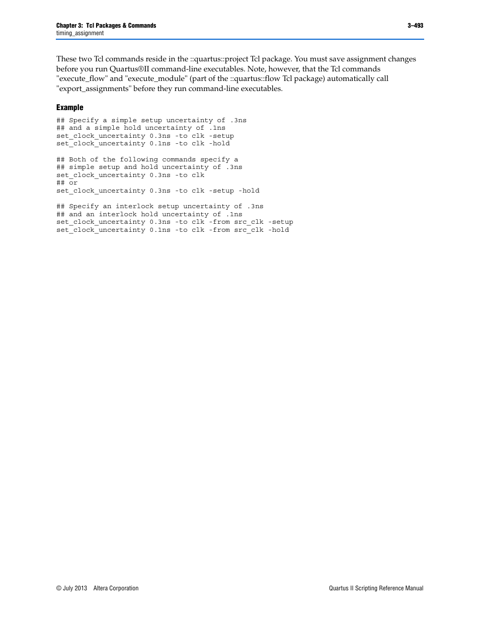 Example | Altera Quartus II Scripting User Manual | Page 623 / 634
