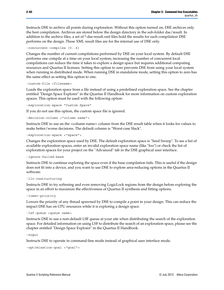 Altera Quartus II Scripting User Manual | Page 88 / 634