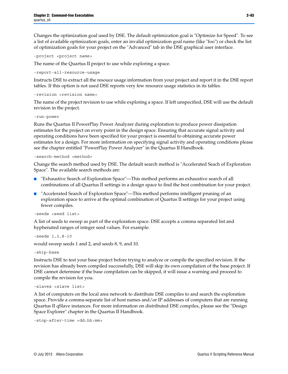 Altera Quartus II Scripting User Manual | Page 89 / 634
