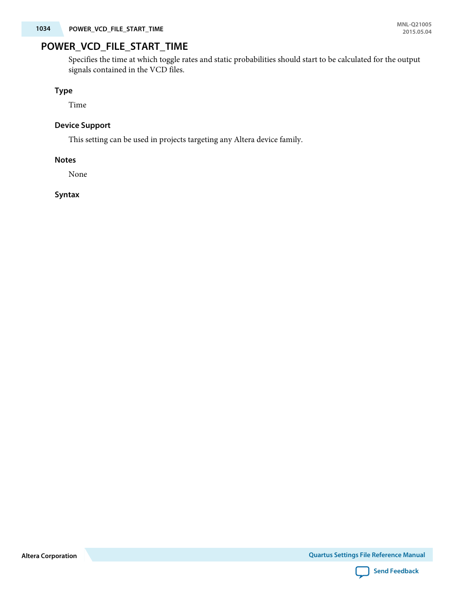 Power_vcd_file_start_time | Altera Quartus II Settings File User Manual | Page 1034 / 1344