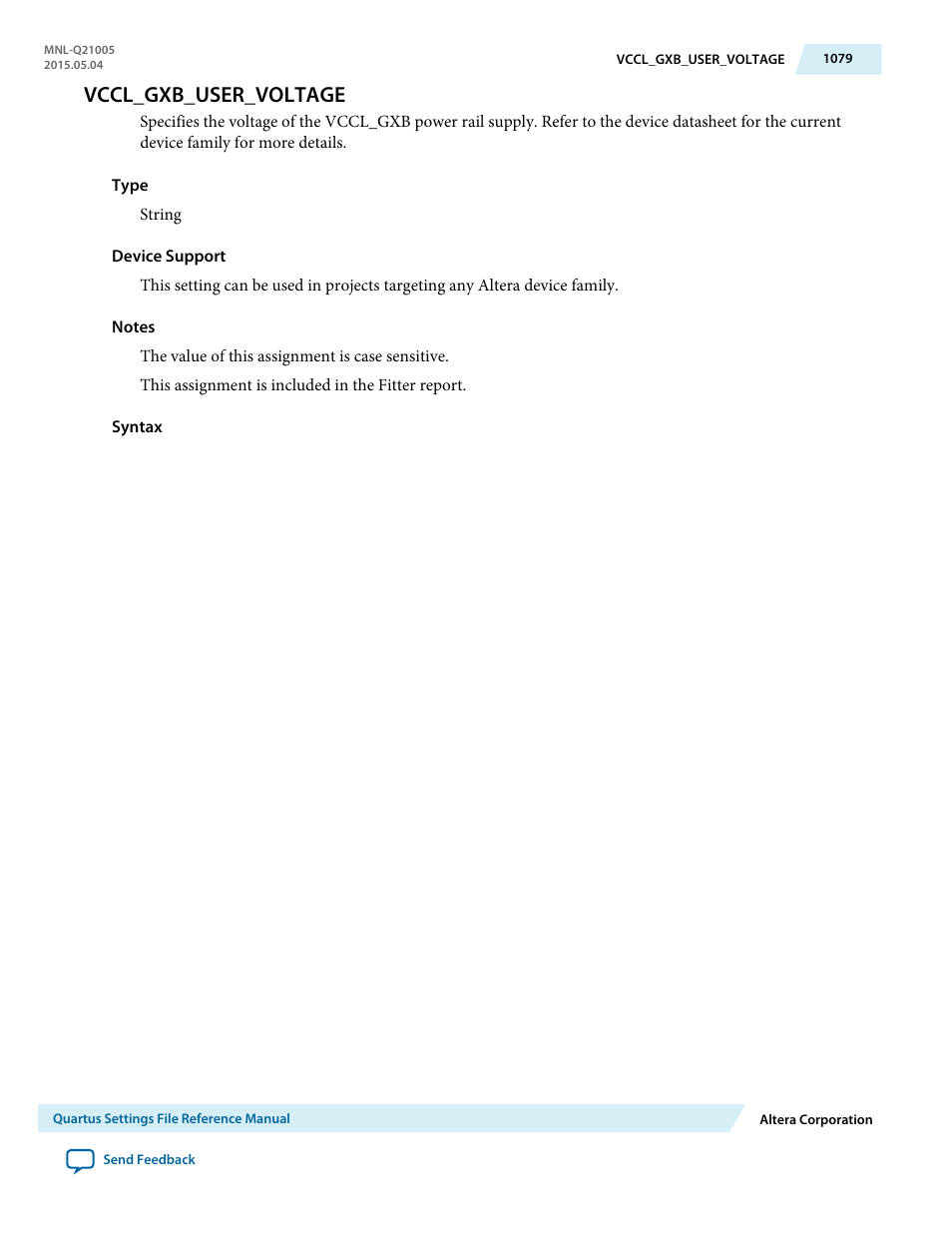Vccl_gxb_user_voltage | Altera Quartus II Settings File User Manual | Page 1079 / 1344