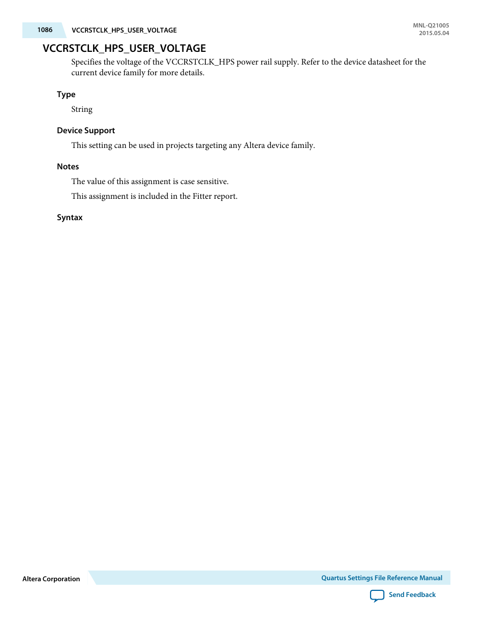 Vccrstclk_hps_user_voltage | Altera Quartus II Settings File User Manual | Page 1086 / 1344