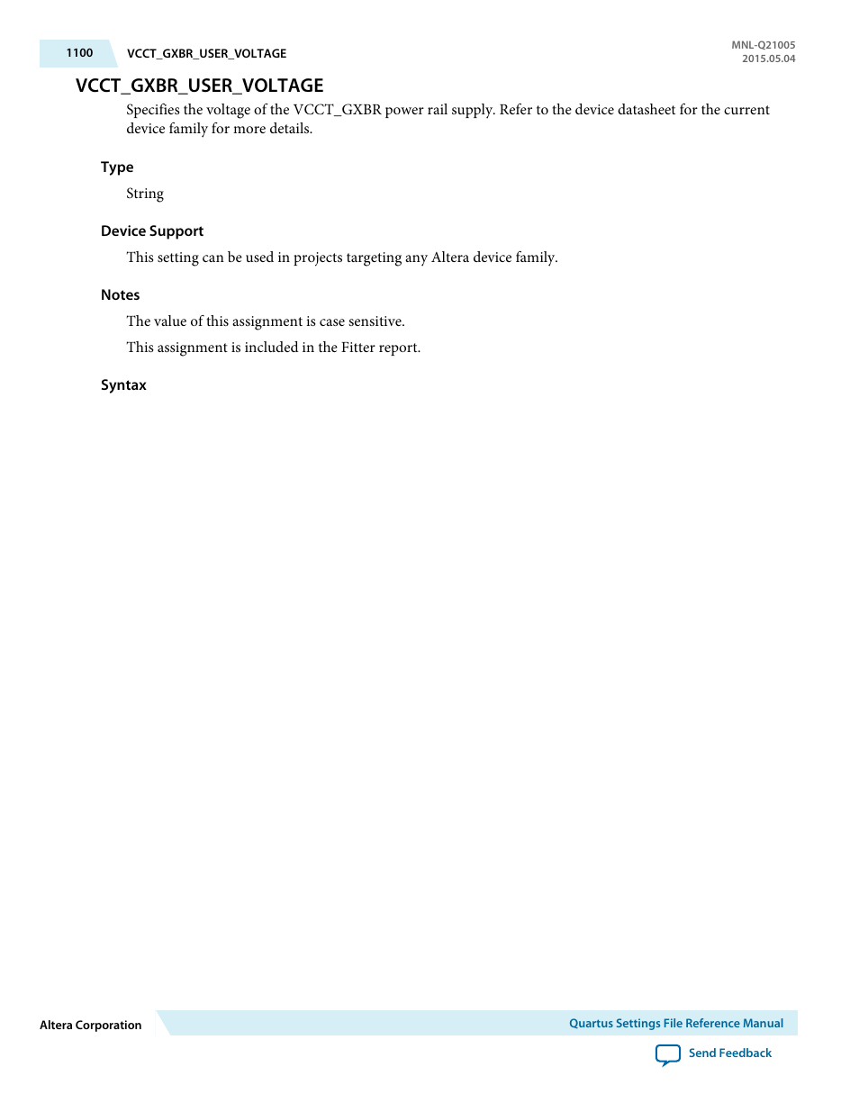 Vcct_gxbr_user_voltage | Altera Quartus II Settings File User Manual | Page 1100 / 1344