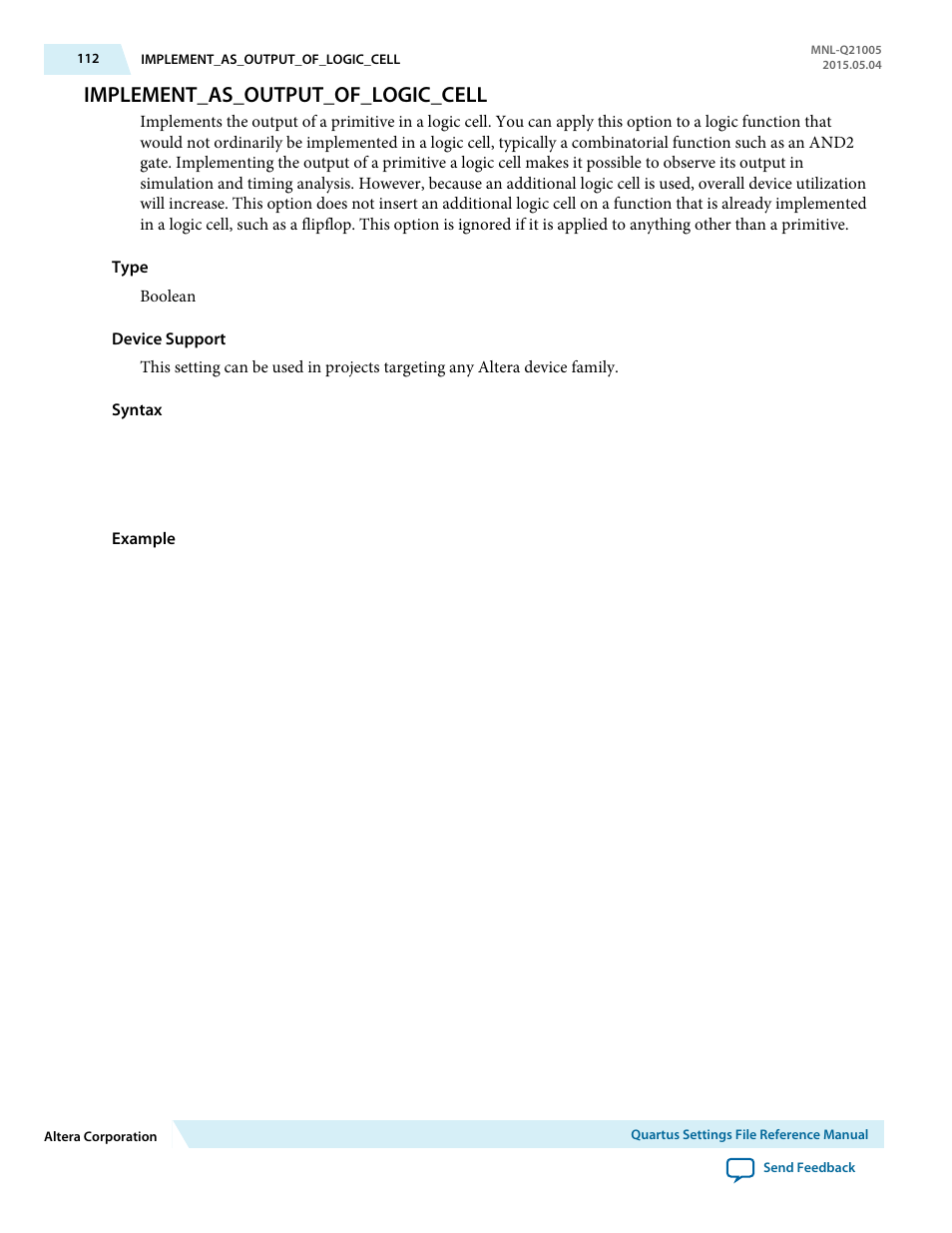 Implement_as_output_of_logic_cell | Altera Quartus II Settings File User Manual | Page 112 / 1344