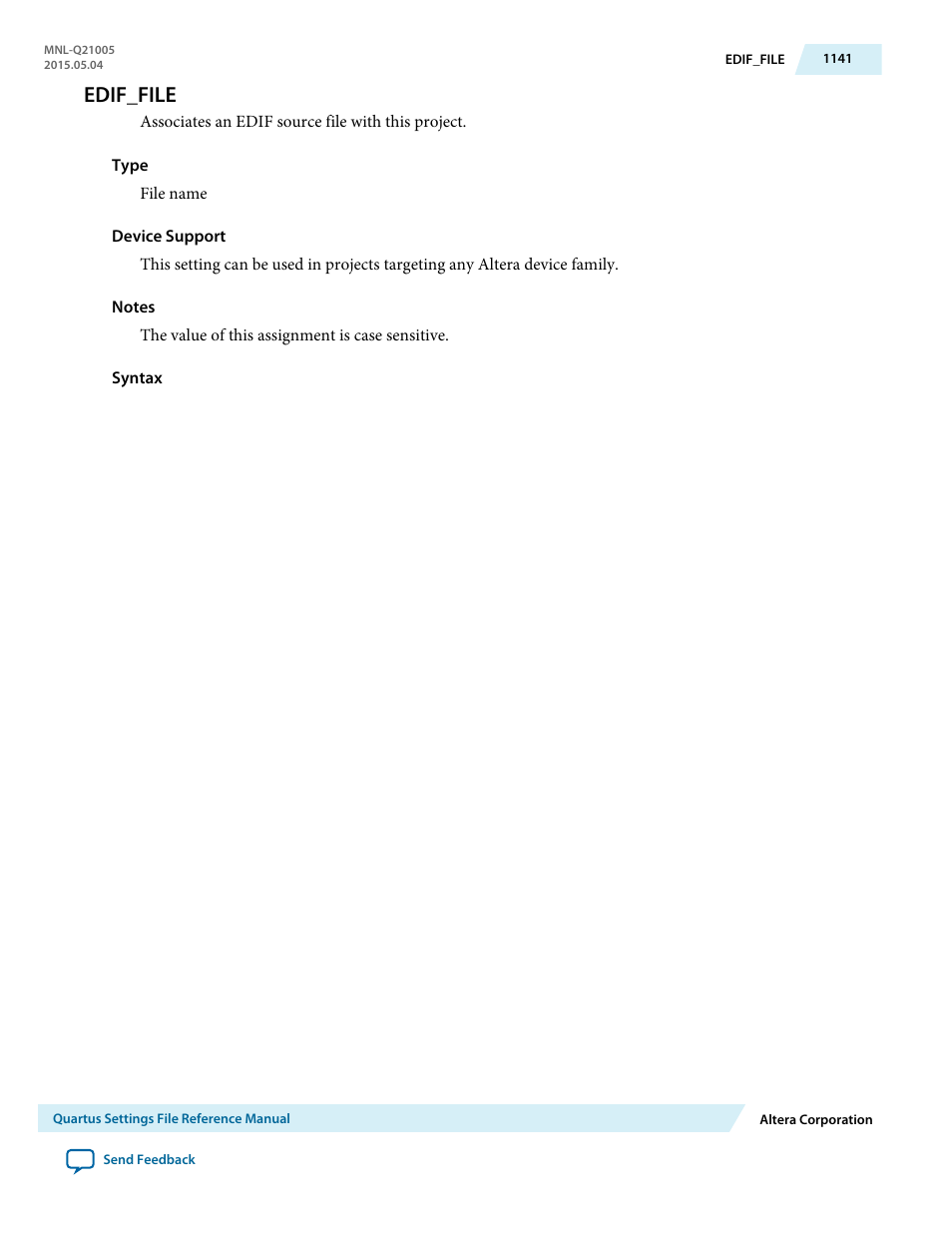 Edif_file | Altera Quartus II Settings File User Manual | Page 1141 / 1344