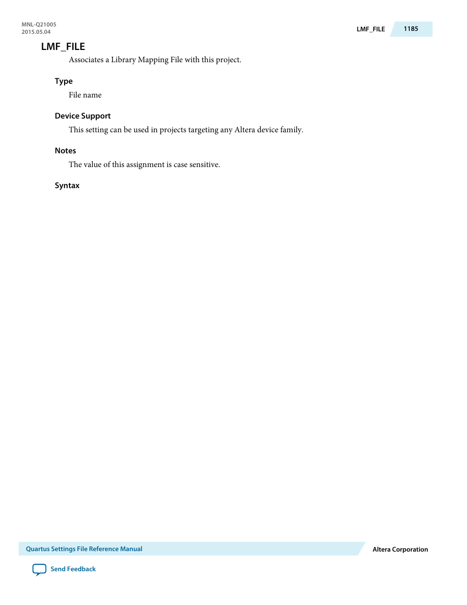 Lmf_file | Altera Quartus II Settings File User Manual | Page 1185 / 1344