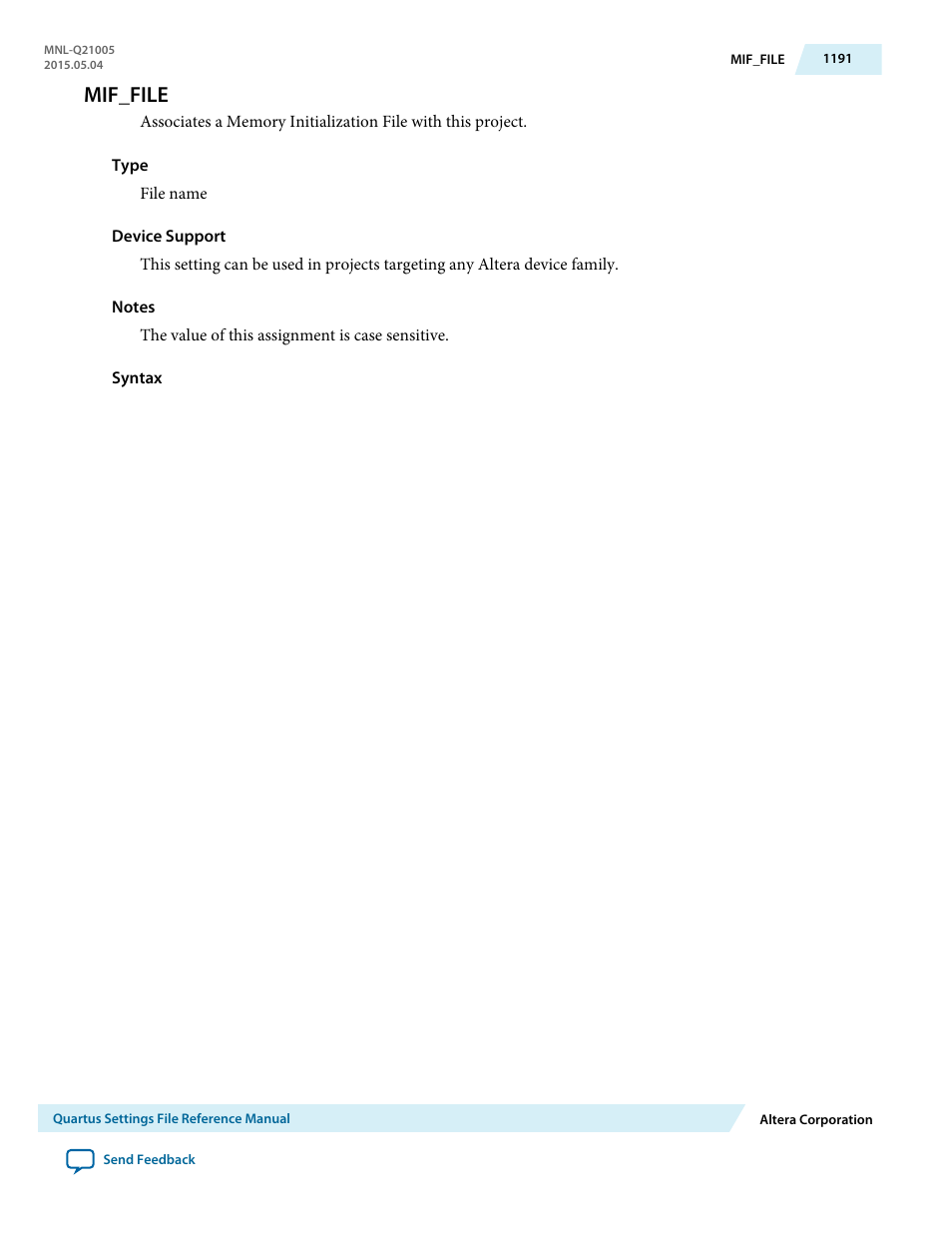 Mif_file | Altera Quartus II Settings File User Manual | Page 1191 / 1344