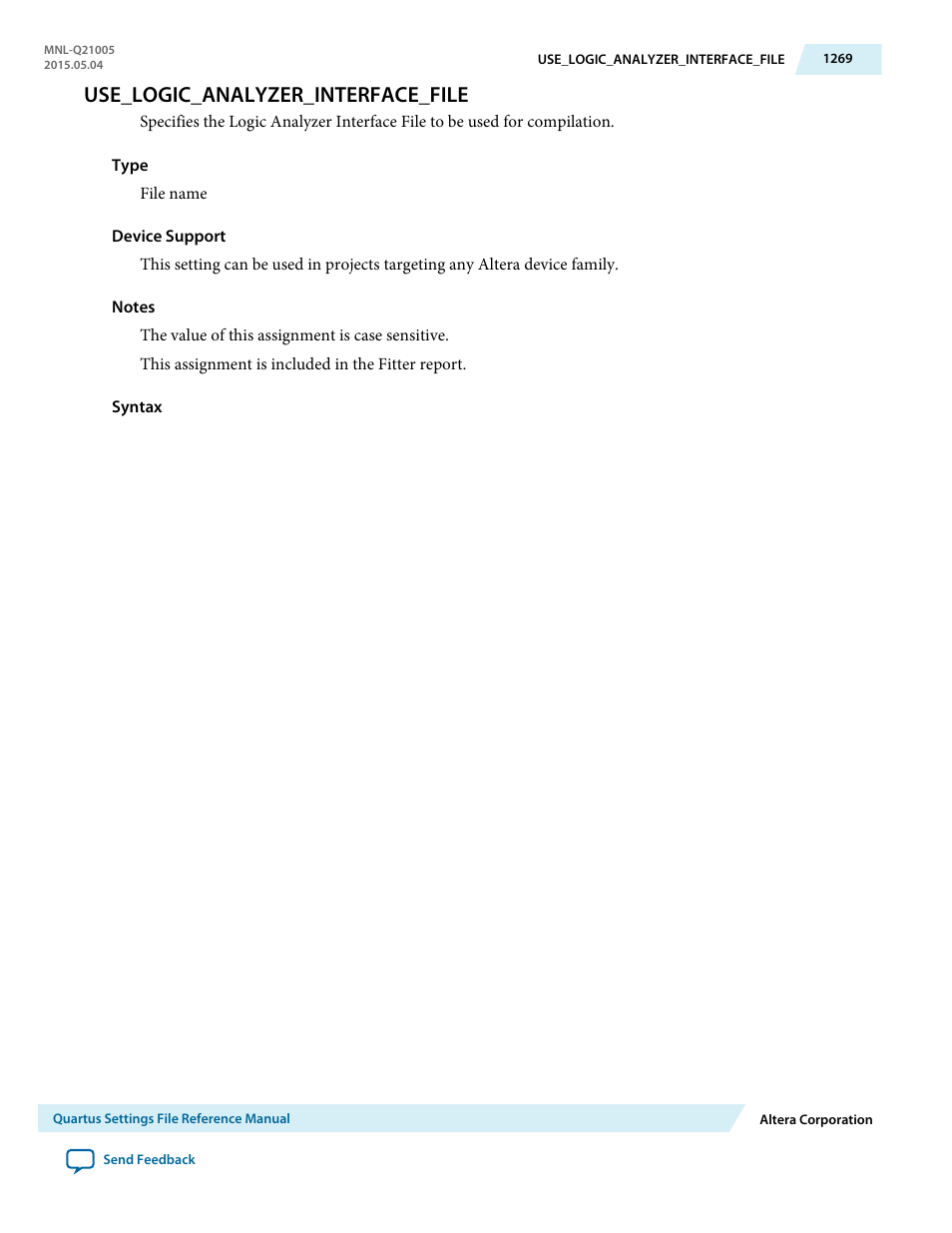 Use_logic_analyzer_interface_file | Altera Quartus II Settings File User Manual | Page 1269 / 1344