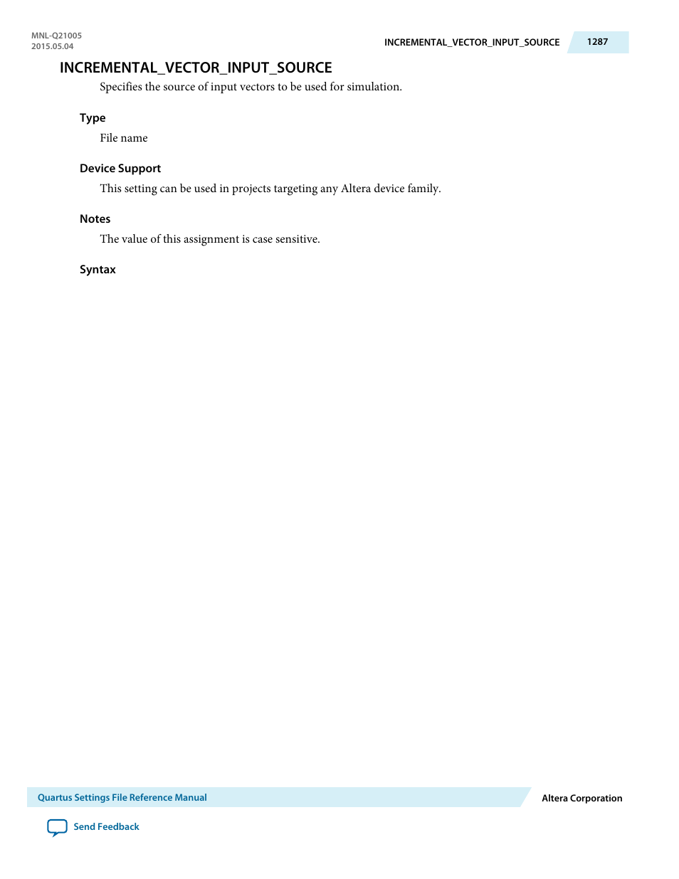 Incremental_vector_input_source | Altera Quartus II Settings File User Manual | Page 1287 / 1344